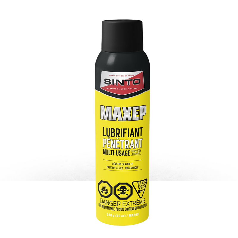 MAXEP – Lubrifiant pénétrant transparent sans silicone, résistant au froid jusqu’à -70°C