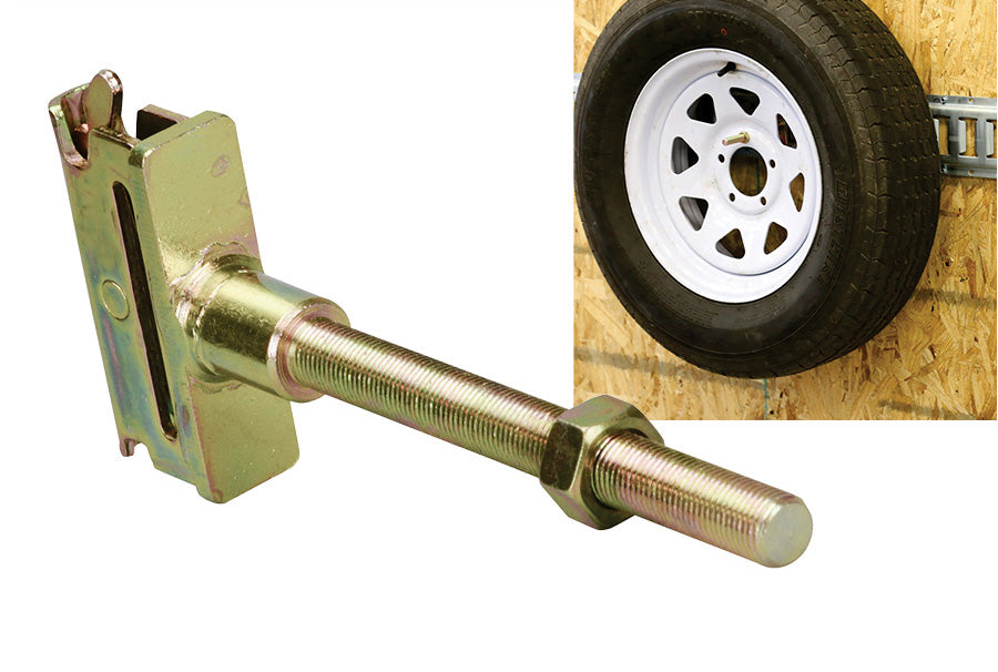 Crochet pour pneu de secours compatible E-Track pour remorque