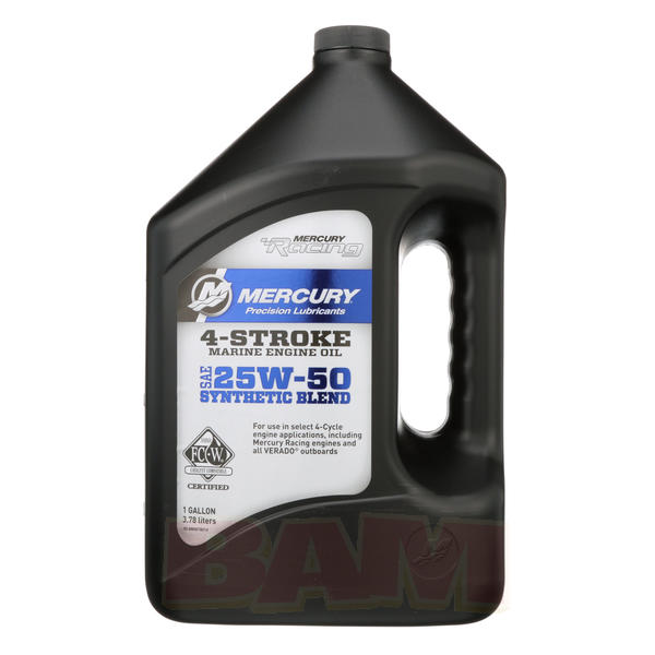 Mercury Racing 25W50 Engine Oil | High Performance Marine