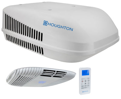 Climatisation 13,5K BTU Houghton - Unité Ductée Blanche, Télécommande Incluse