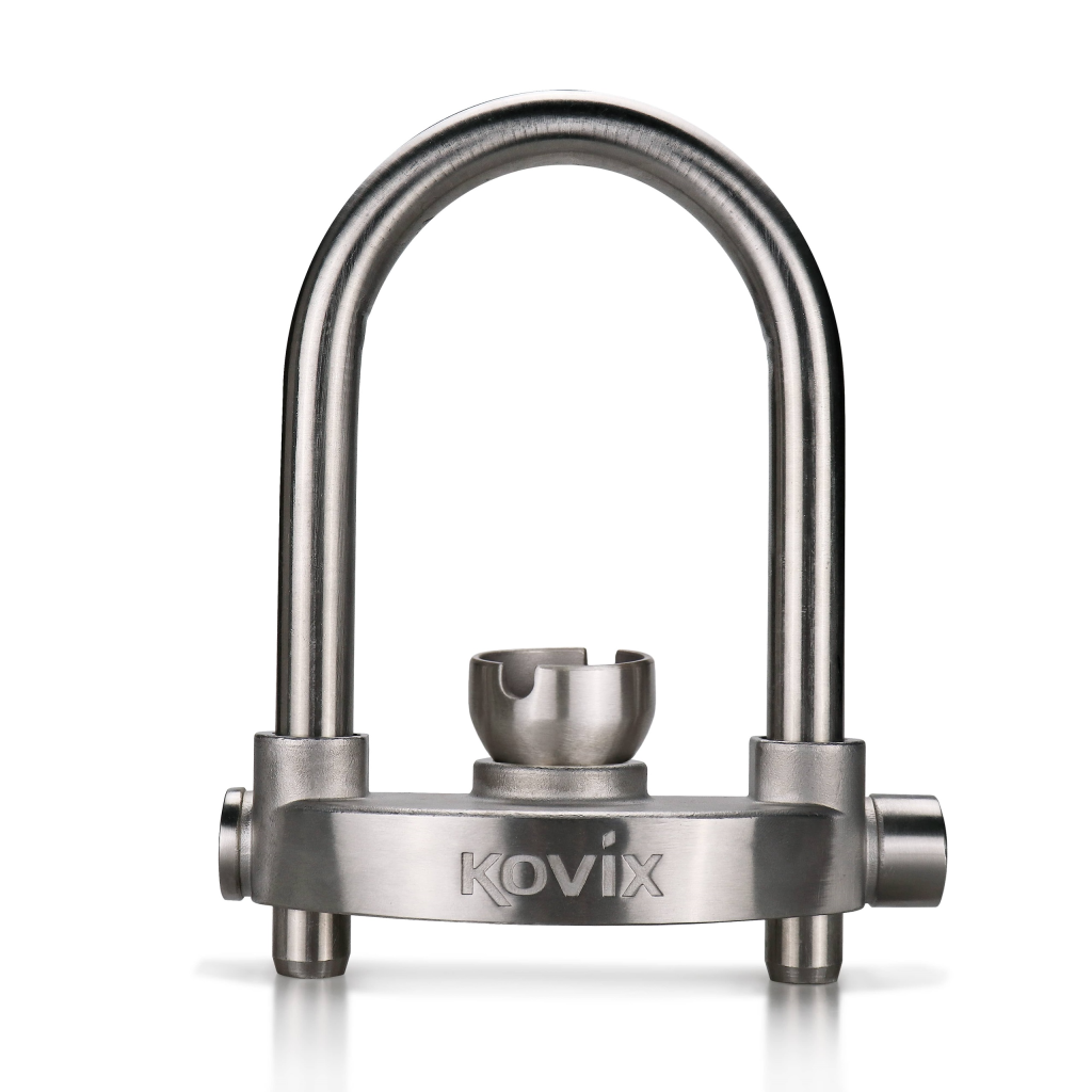 Antivol en U KBI-94A pour remorque - Acier inoxydable avec alarme 120 dB