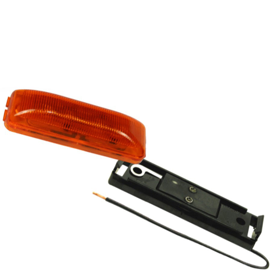 Ensemble lumière LED scellée ambre pour remorque