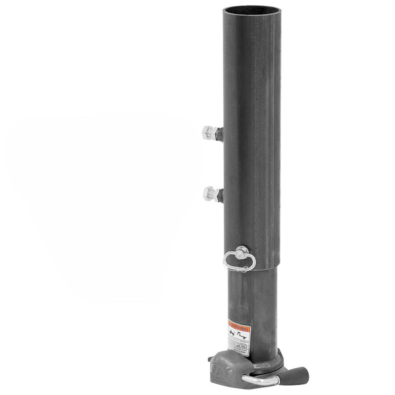 25K Round Gooseneck Coupler – Heavy-Duty 25,000 lbs Hitch