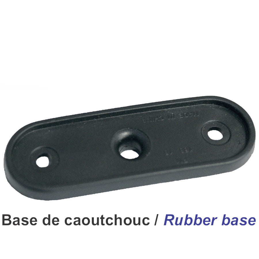 Base en caoutchouc pour lumière de remorque modèle 130 avant et arrière