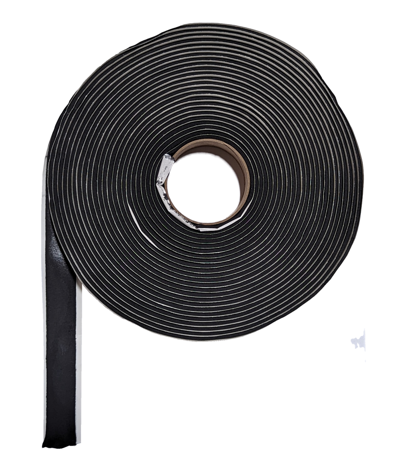 butyl 1/8x1 blk
