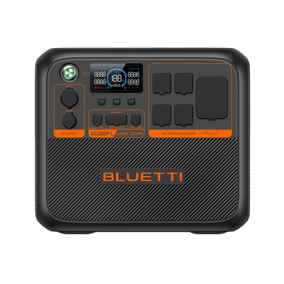 Station d’énergie BLUETTI AC200P L 2400W 2304Wh | VR & Hors réseau