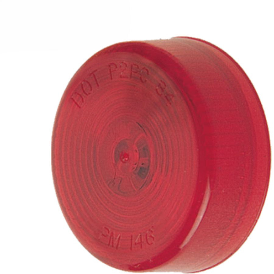 Lumière de position scellée rouge 2" pour remorque