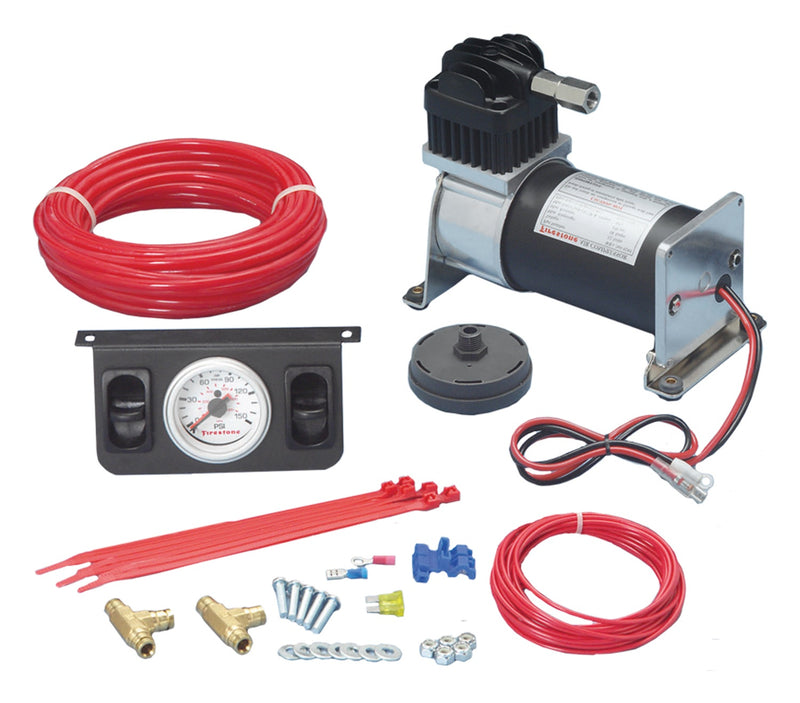 Heavy Duty Compressor Set with Dual Gauge - Pneumatic System