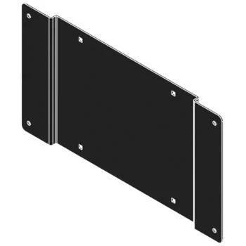 Plaque Adaptatrice Support TV MOR/ryde TV1-005H - VESA 200x200mm - Montage Mural Noir