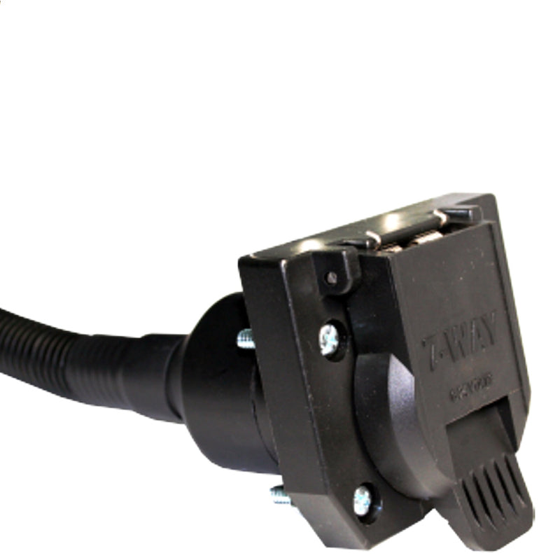 7-Wire HD Connector with 5' Cable – Electrical Trailer Connector