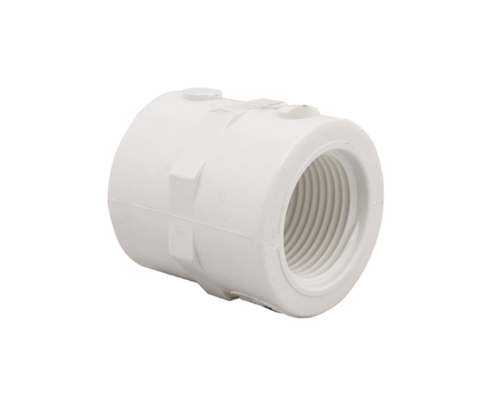 Raccord PVC Fileté Femelle 1/2 po – Ipex Schedule 40 Résistant à la Corrosion