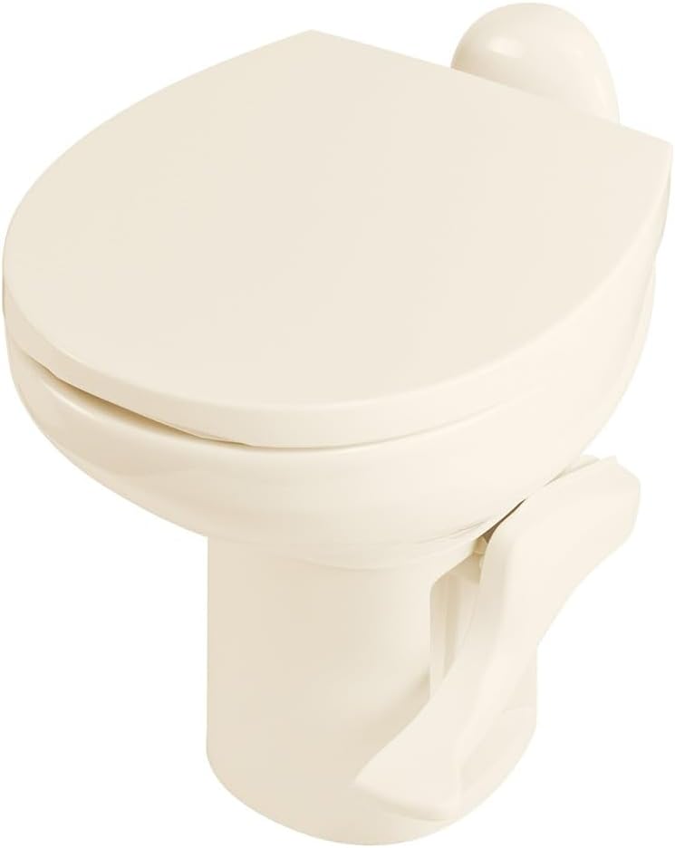 Toilette Thetford Aqua Magic Style II Bone – Bol en porcelaine léger et chasse puissante pour VR