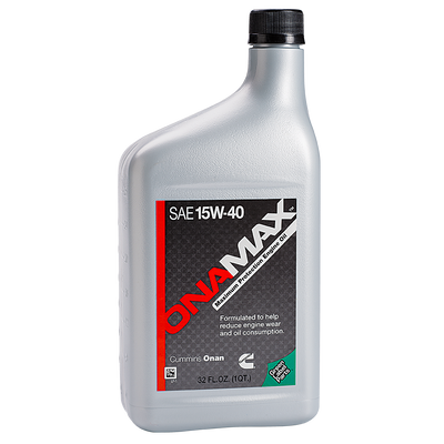 Huile Moteur OnaMax 15W-40 Onan – 32oz – Pour Générateurs Cummins