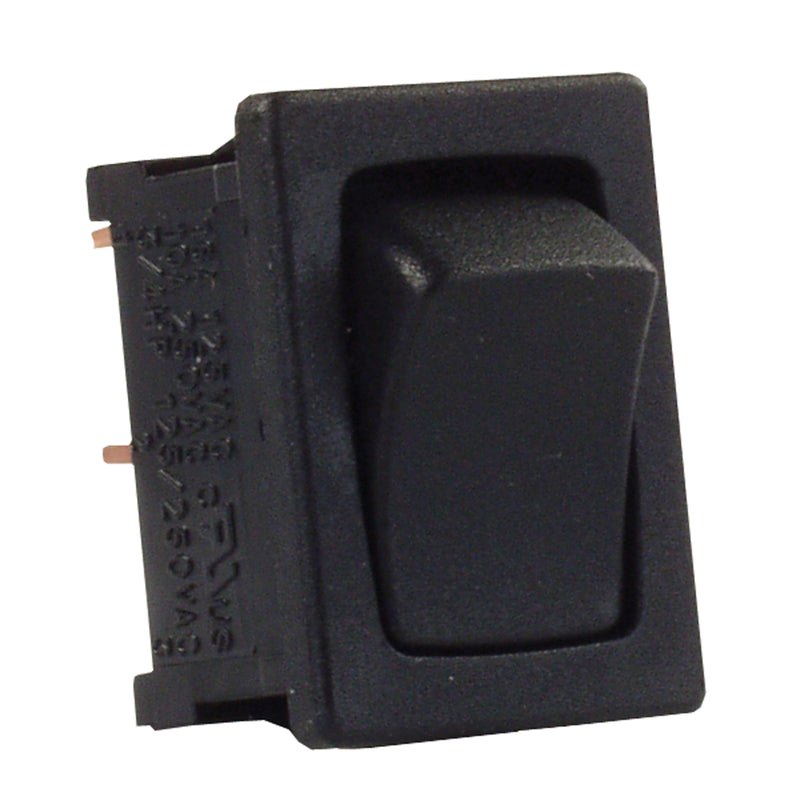 Interrupteur mini 12V ON/OFF JR Products 12781-5 (lot de 5) – Rocker SPST noir pour VR et accessoires