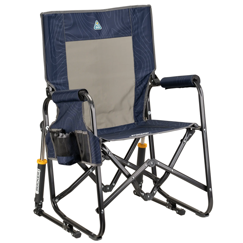 GCI Outdoor Stowaway Rocker - Compact Folding Rocking Chair