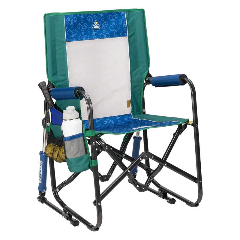 Chaise à bascule Pliable GCI Outdoor Stowaway Rocker - Confort Compact pour le Camping et les Activités de Plein Air