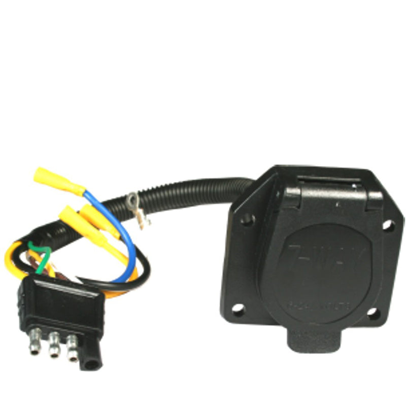 Adaptateur remorque 4 brins à 7 brins plat