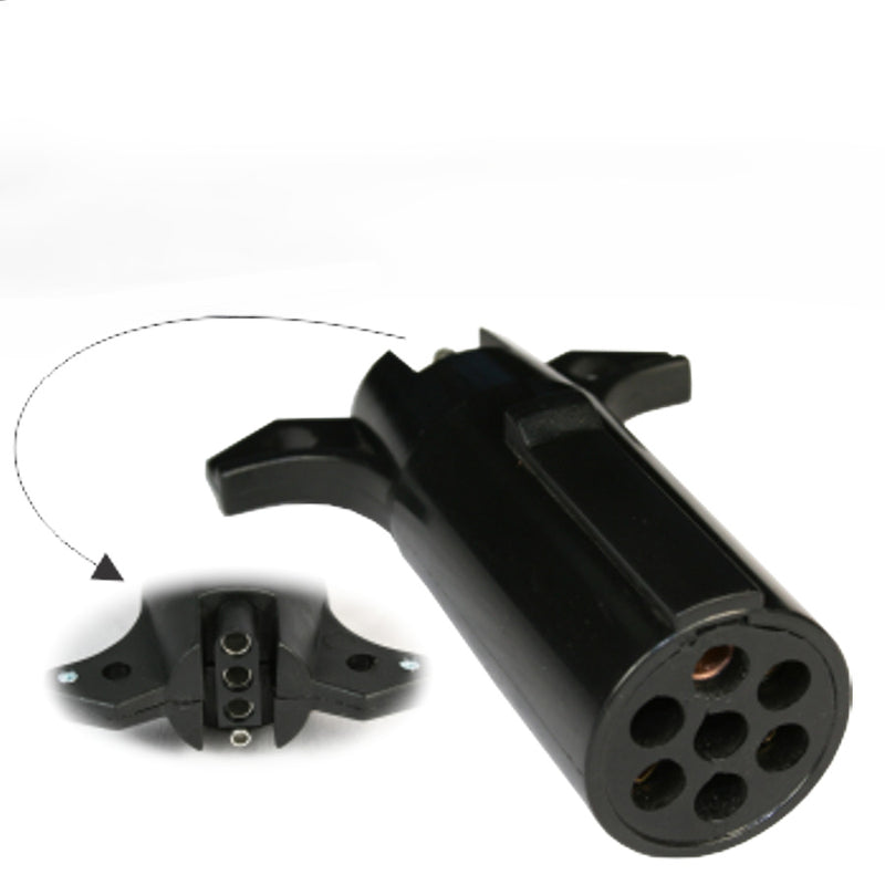 7-Pin Round to 4-Pin Adapter – Trailer Connector Converter