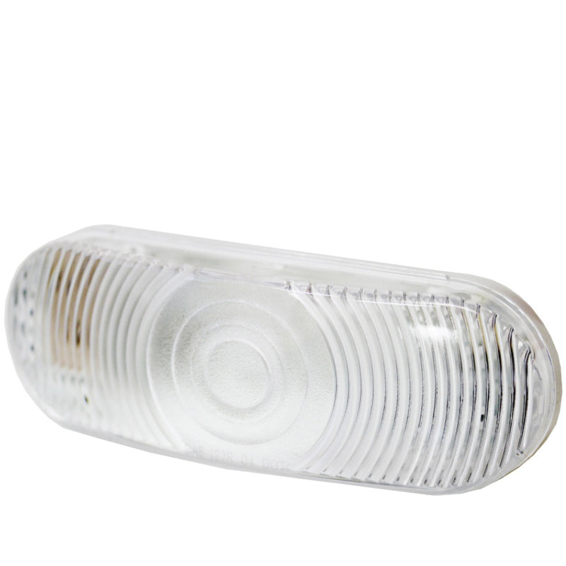 Clear White Oval Light for Trailers