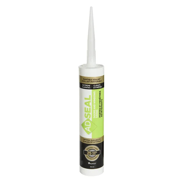 Adseal Hybrid Sealant Gloss White 304 ml – Doors, Windows, and Exterior Coatings