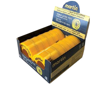 Ruban Jaune Scellant Gaz 1/2" x 540" – Certifié CSA et UL | Étanchéité Tuyauterie - UNITÉ