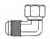 Adaptateur Laiton Coude Pivotant 3/8" Mâle Flare x Femelle Flare – 741-490