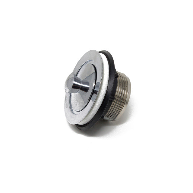 Filtre de Baignoire 1-1/2" en Chrome – Drain en Plastique avec Arrêt à Ressort