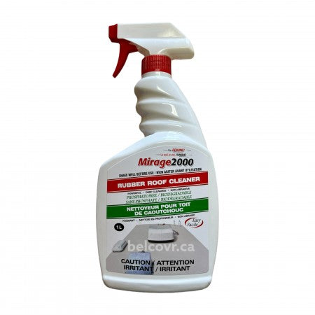 Nettoyeur pour toit en caoutchouc 1L Mirage2000 – Prétraitement VR sans pétrole