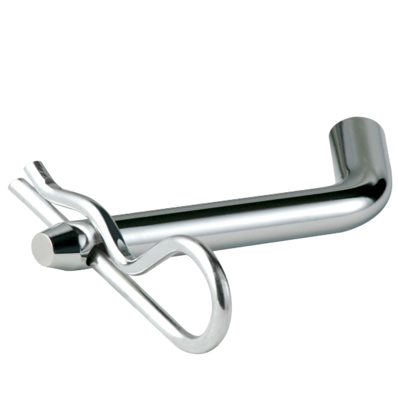 3/8" Pin with Clip for Trailer Hitch – Heavy-Duty H Plate