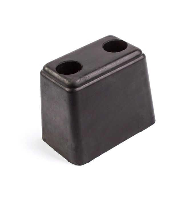Rubber Bumper 4 3/4" x 3 1/16" for Enclosed Trailer with Door Stop