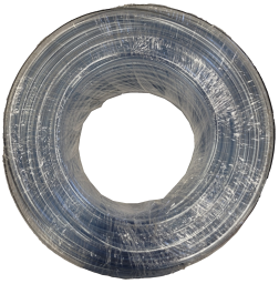 Flexible and Durable 1/2" ID Clear Vinyl Hose - 100' Length