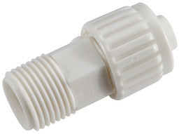 Adaptateur mâle ESCO 1/2 po MPT x 1/2 po évasé pour tuyaux PEX et polybutylène