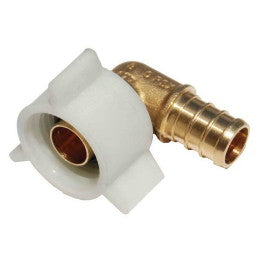 Raccord coude pivotant 1/2" FPT en laiton ESCO | Connexion flexible