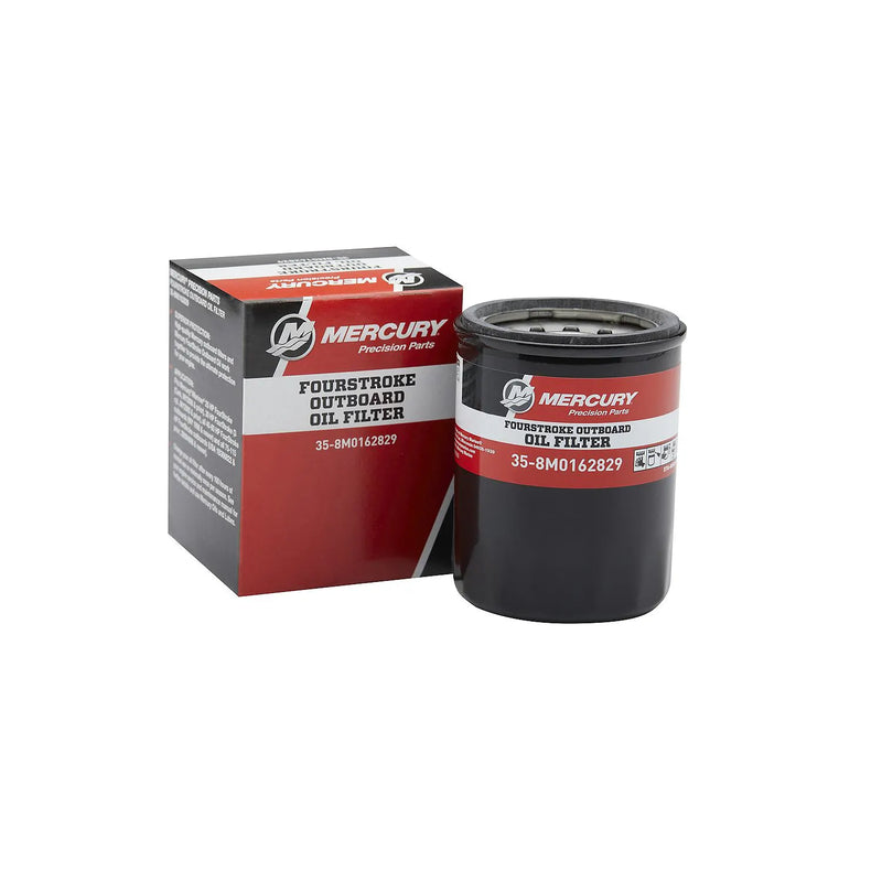 Filtre à huile Mercury 8M0162829 pour moteurs hors-bord 25 à 115 HP FourStroke