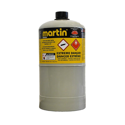 Martin 16 oz Propane Bottle – Portable Cartridge for BBQ