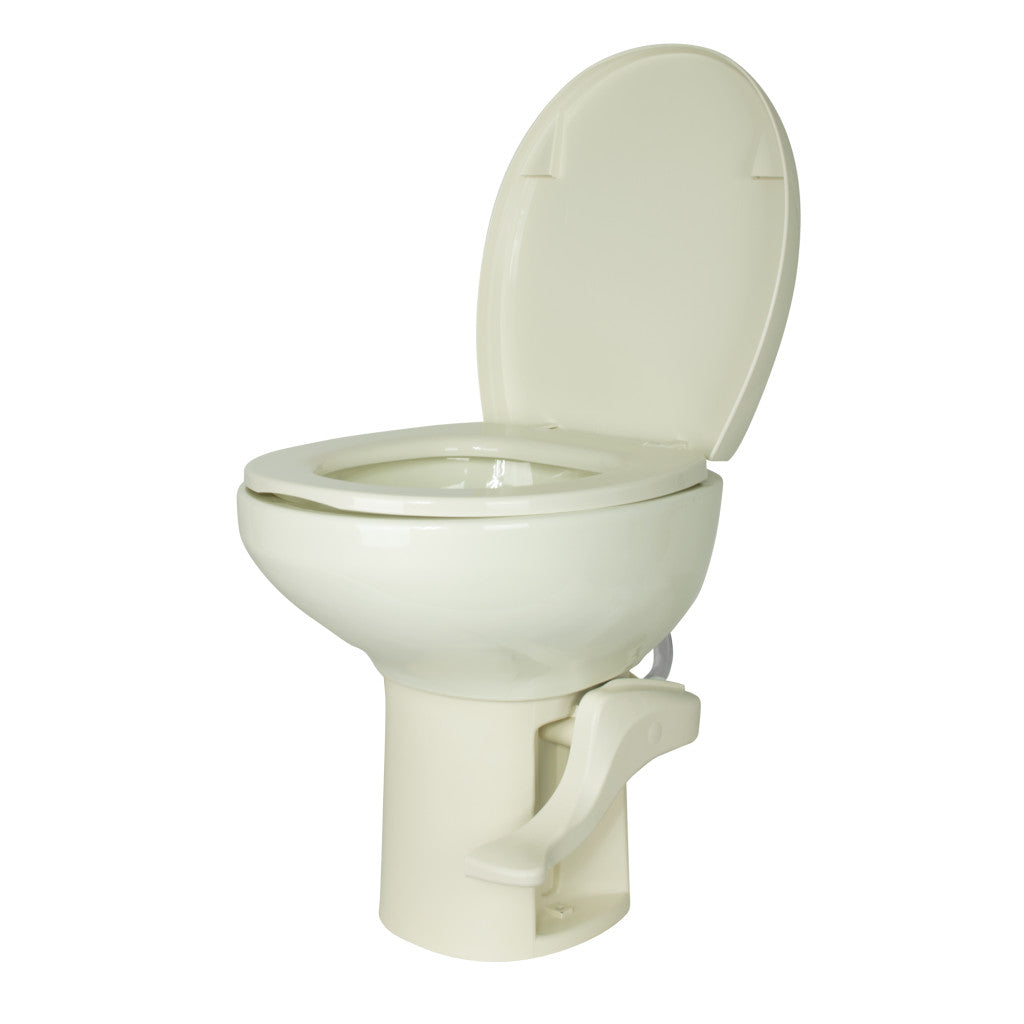 Toilette Haute Thetford Style II pour VR – Siège Résidentiel, Chasse Puissante, Blanc