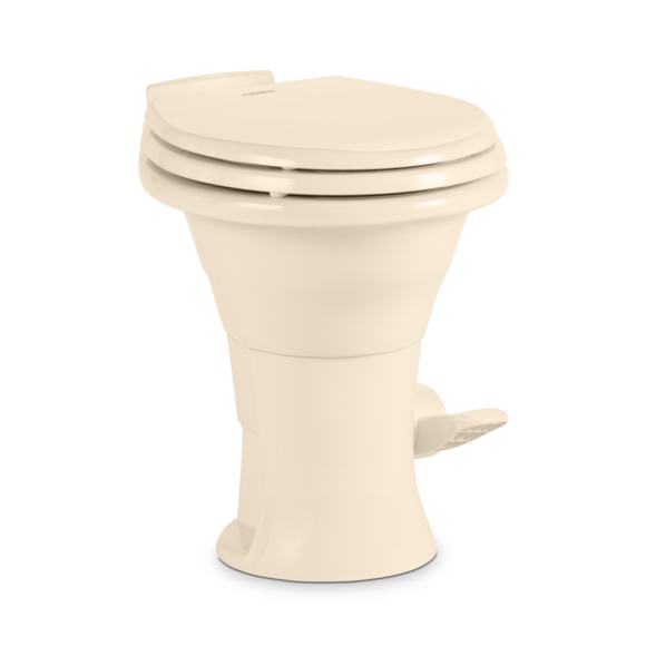 Toilette Dometic 310 Série RV - Chasse Puissante, Céramique, Siège Adultes Confortable