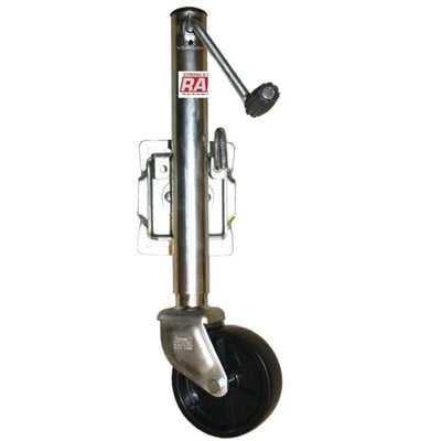 Vérin RAM 1200 lbs avec roue – Cric de remorque robuste et mobile