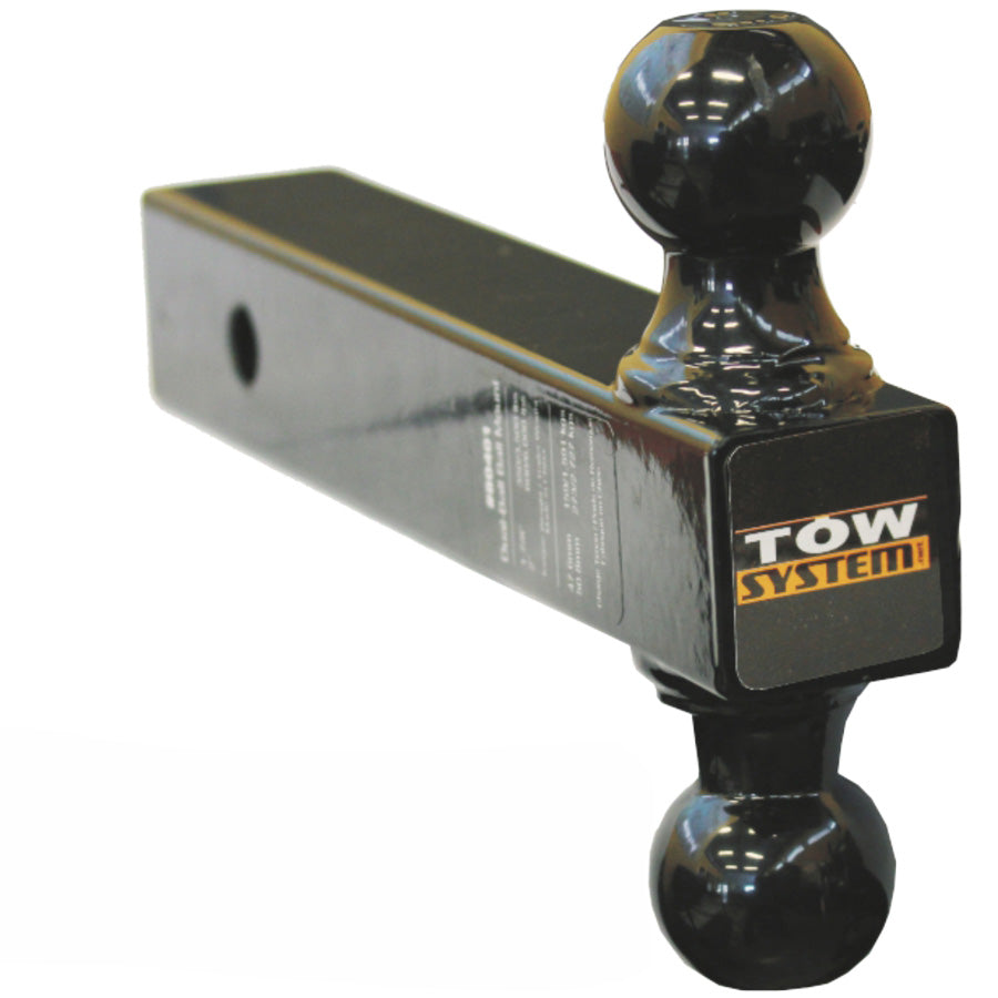 Support d’attelage avec double boules 10 000 lb – Barre d’attelage Drop 2″