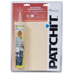 Kit de Réparation Toit VR Dicor Patch-it – Caoutchouc EPDM Autocollant avec Scellant