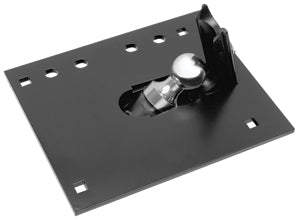 Ensemble boule d’attelage escamotable pour remorque
