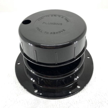 Évent de plomberie noir RV Pro RVP182015 – 5,25 pouces pour VR