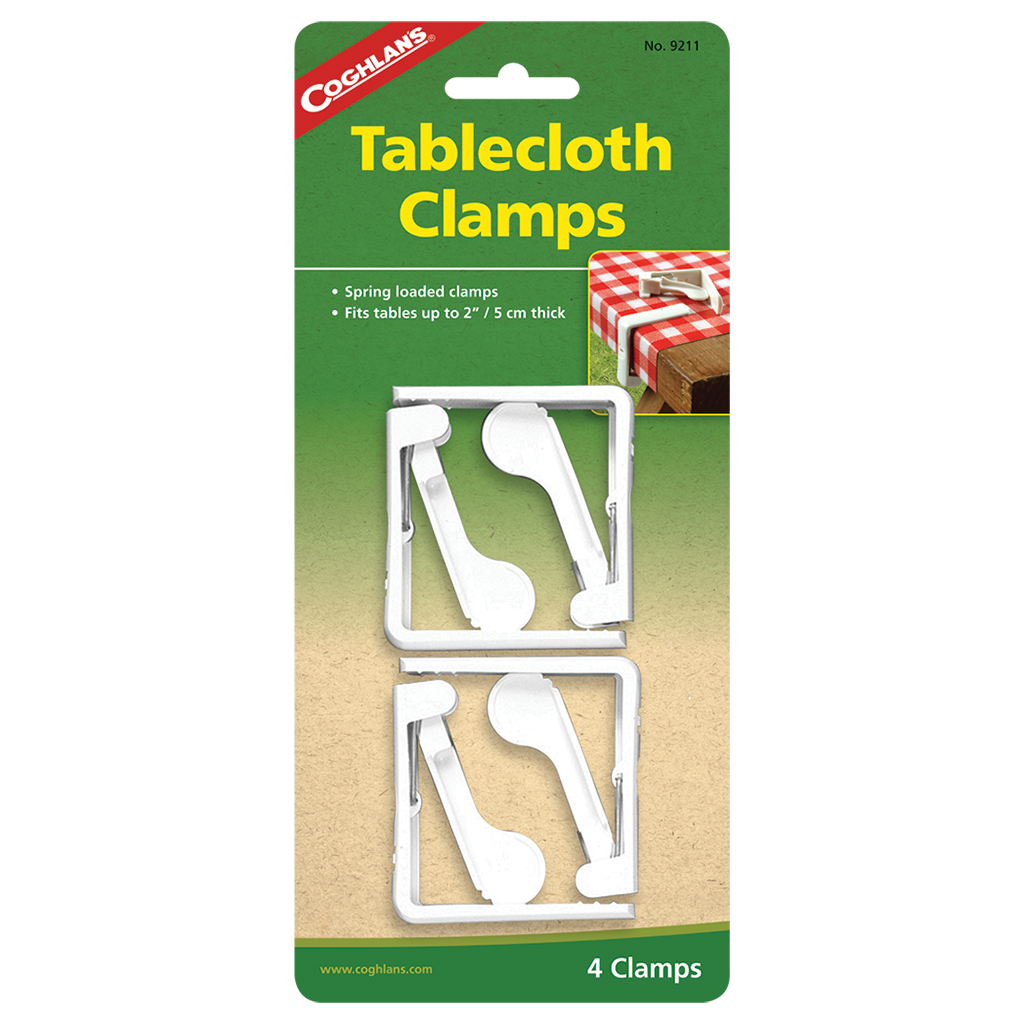 Pinces pour Nappe en Acier Inoxydable – 4 Par Pack pour Maintien Securisé