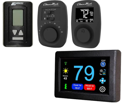 Thermostat Tactile RV EasyTouch 352C Micro-Air avec Bluetooth – Noir – Compatible Coleman Mach