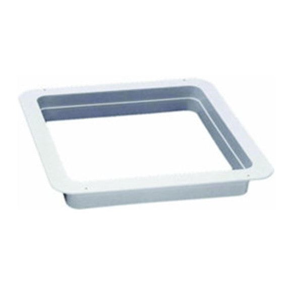 Roof Ventilation Finish Ring 14 x 14 Inches, 2-1/8 In, White