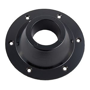Base de pied de table AP Products 20-1393 ronde noire en aluminium pour VR