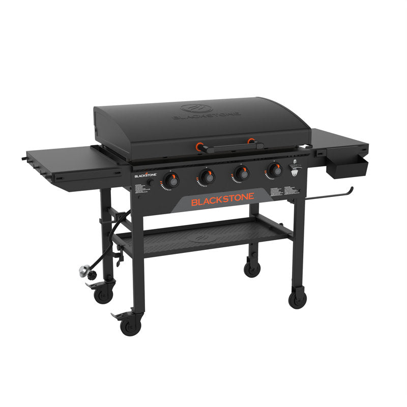 36” Griddle with Lid - Omnivore Plate, 4 Heating Zones & Custom Accessories
