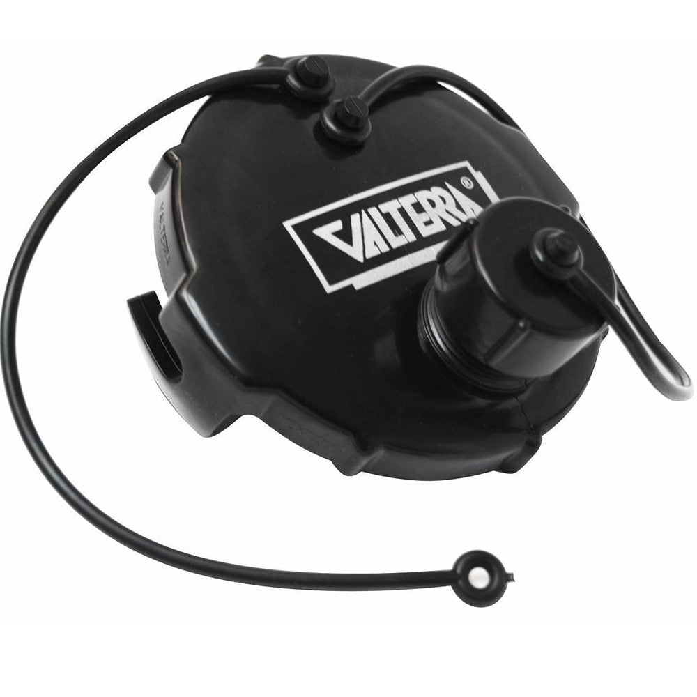 Capuchon de Valve de Déchets Bayonnette 3 Pouces - Plastique Noir avec Connecteur de Tuyau