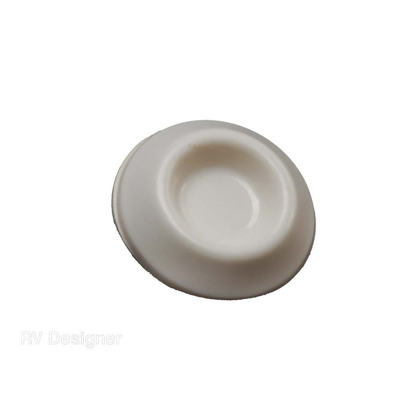 Butoir de porte plastique blanc