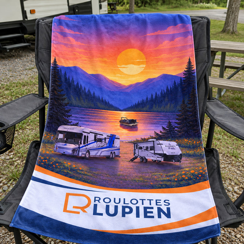 Serviette De Plage 90x180cm Avec Sac